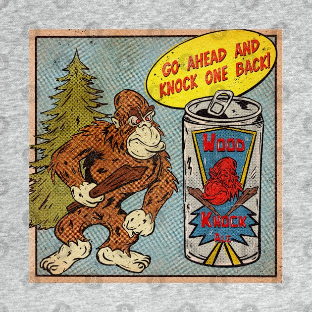 Bigfoot Beer by Cottage 13 Designs